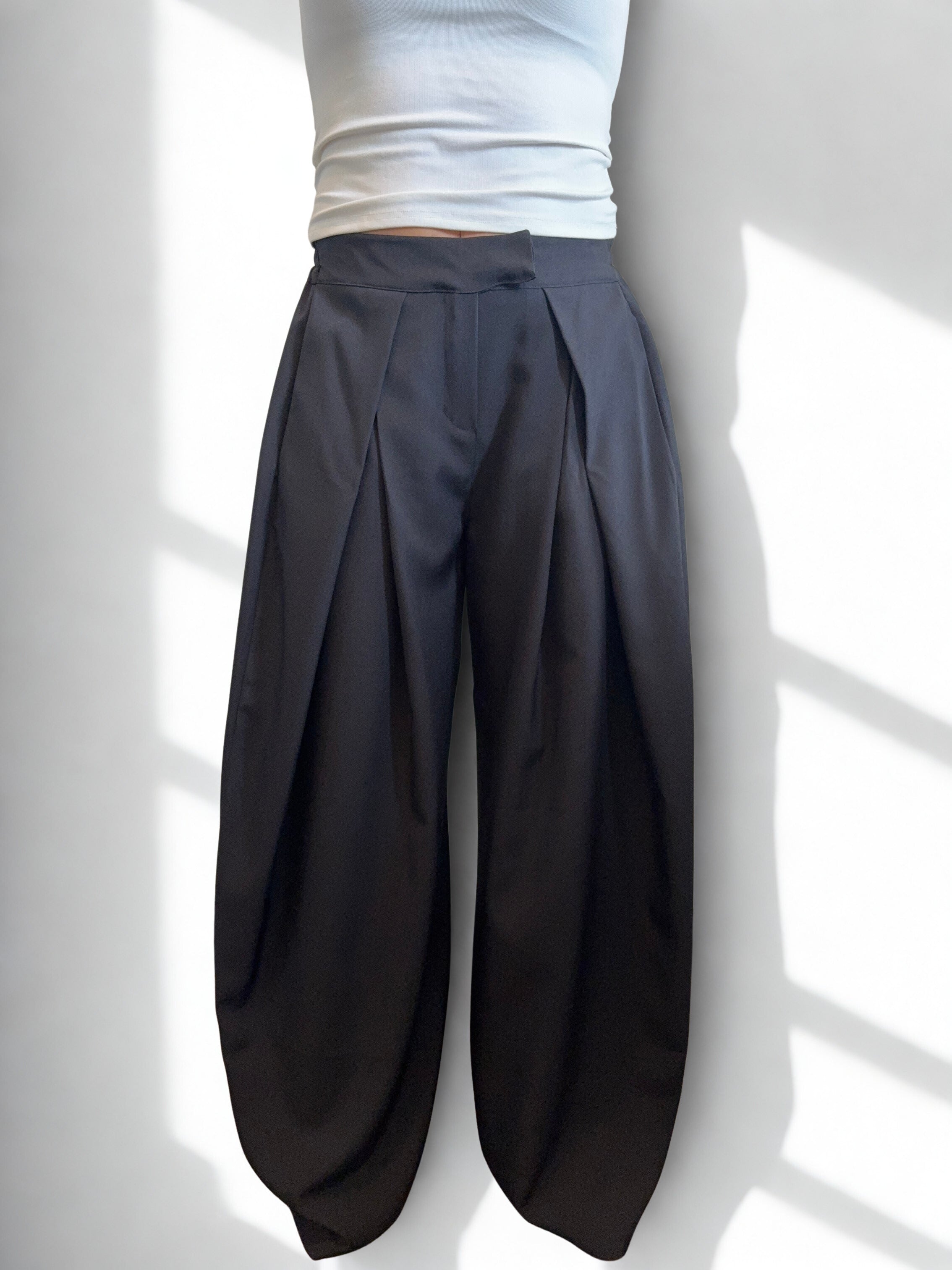 TINA - broek zwart