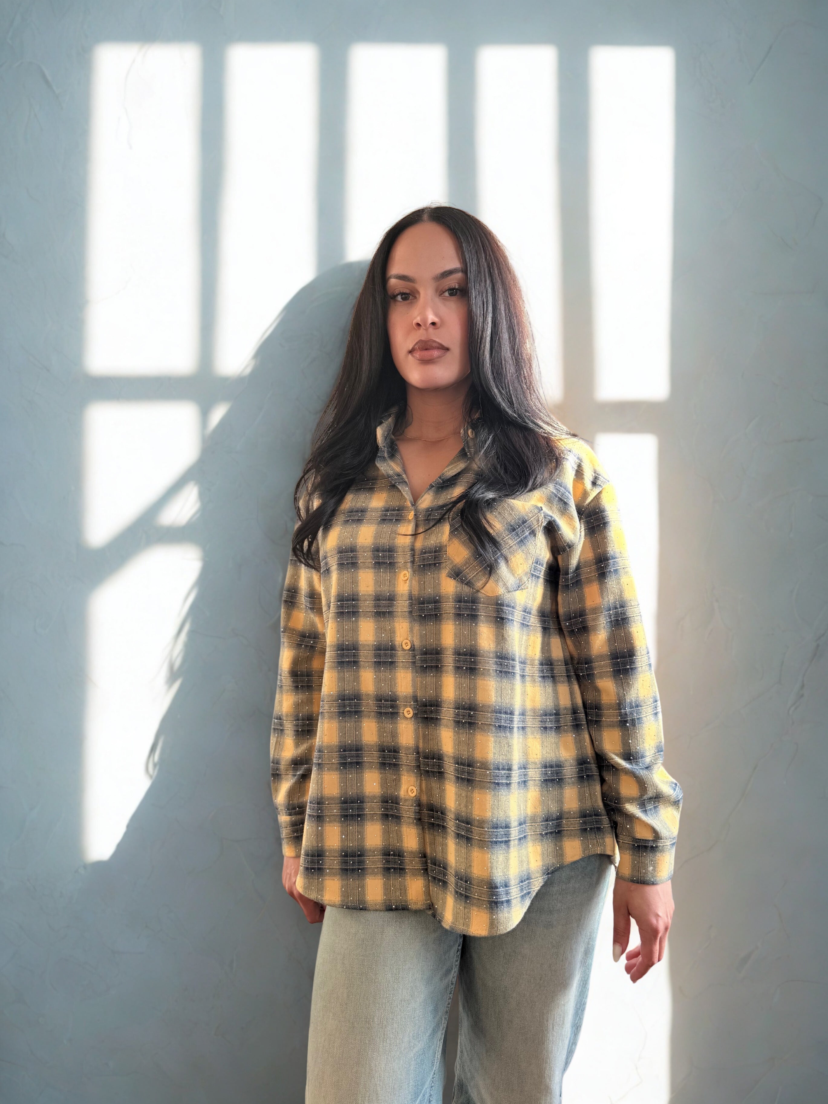 BROOKLYN - blouse diamonds oversized