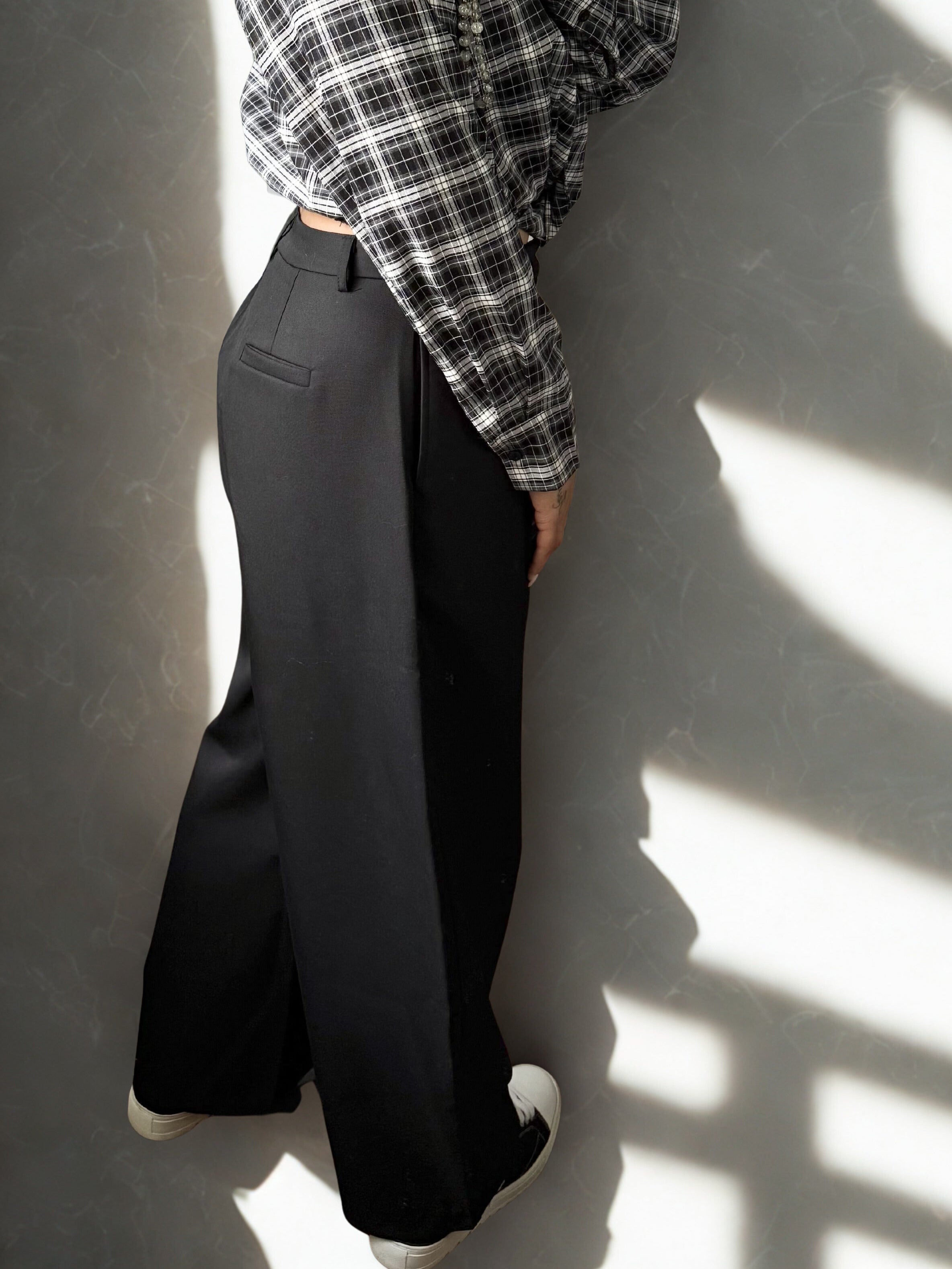 GAYA - balloon pantalon zwart